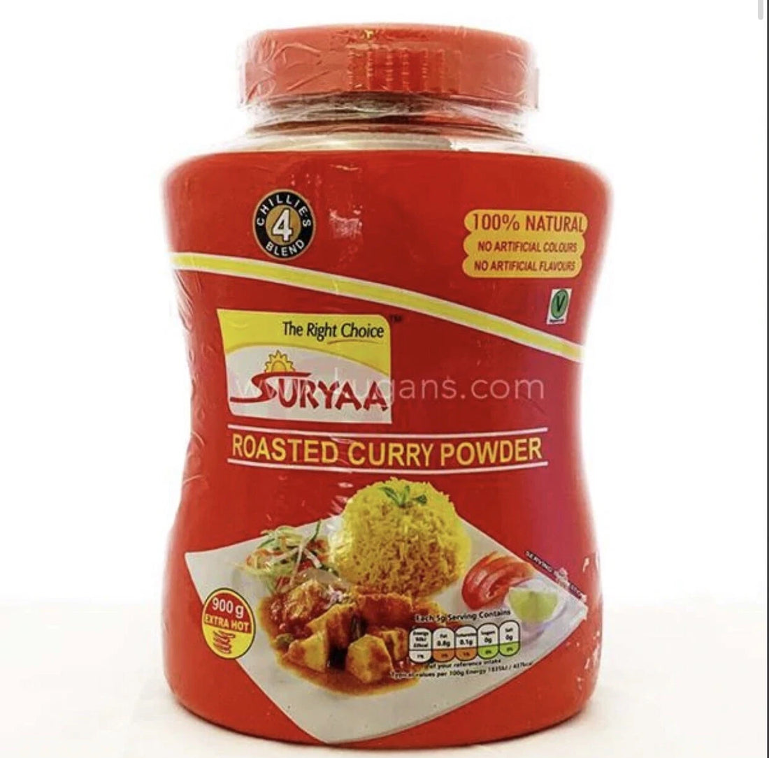 Suryya Roasted - Curry Powder/Extra Hot 2 X 900g